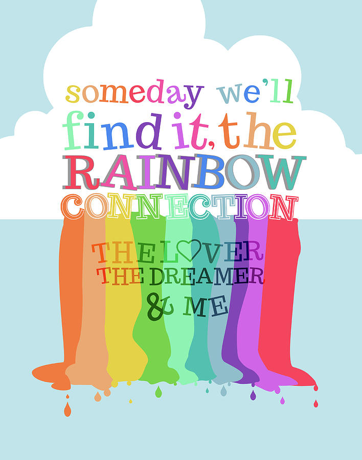 Rainbow Connection Digital Art by Christal Marshall Pixels