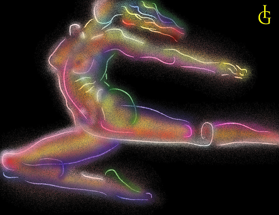 Rainbow Dancer Painting by Iglika Milcheva-Godfrey