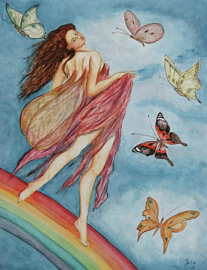 Rainbow Dancer Painting