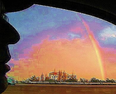 Rainbow Driving Photograph by John King I I I