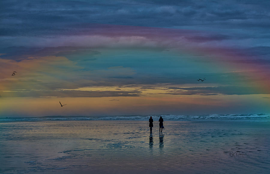Rainbow Duo Photograph by Bill Posner