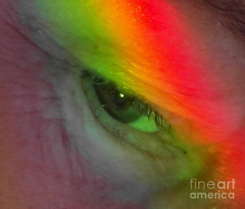 Rainbow eye Photograph by Elisabeth Derichs