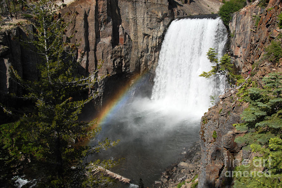 Waterfall Photograph - Rainbow falls  by Chlaus Loetscher