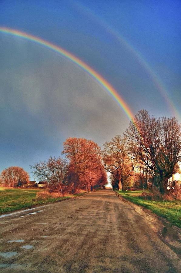 Rainbow HDR Photograph by Mark Andrews