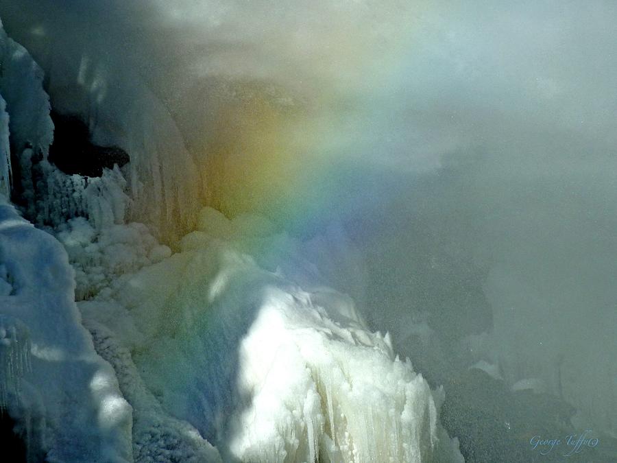 Rainbow Ice Water Photograph by George Tuffy