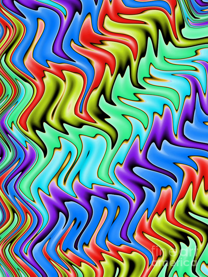 Rainbow In Abstract 03 Digital Art