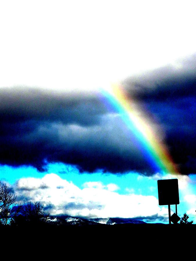 Rainbow in the Dark Photograph by Leah Moore Fine Art America