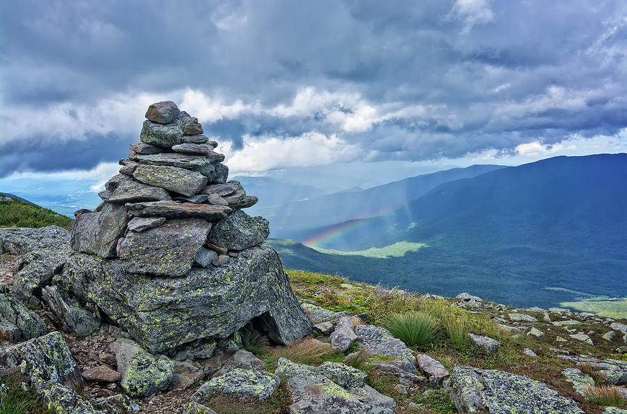 Rainbow in The Mist NH Photograph by Michael Hubley