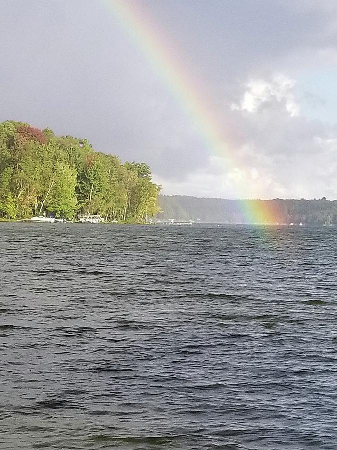 Rainbow Lake Ann, Michigan Photograph by Wendy Legeret