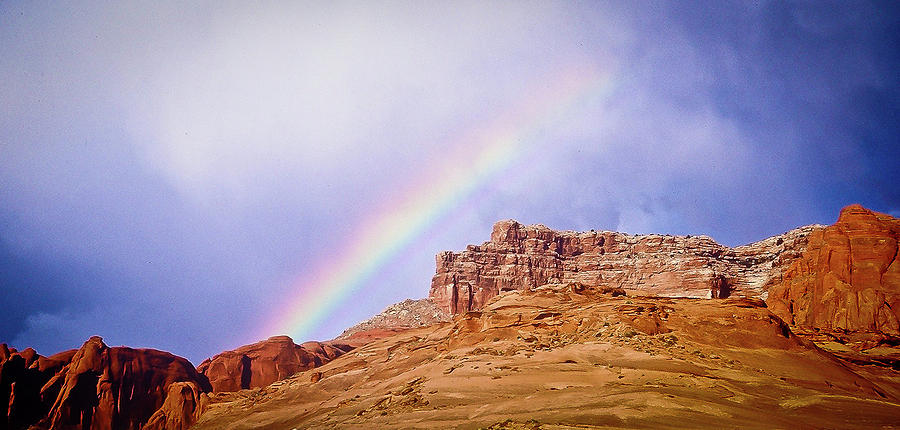 Rainbow Vision  of Lake Powell Photograph by William T Templeton