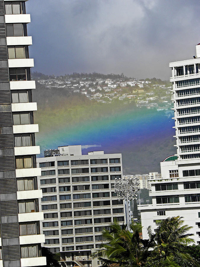 Rainbow Landscape Photograph by Elizabeth Hoskinson