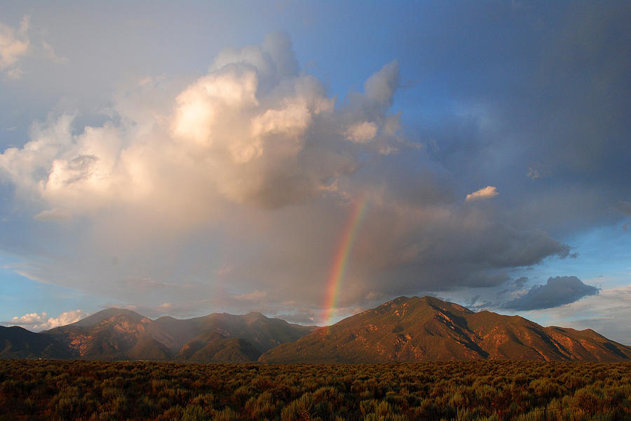 Rainbow Mountain Photograph by Glory Ann Penington