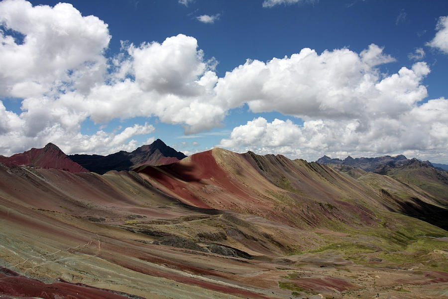 Up Movie Photograph - Rainbow Mountains, Peru by Aidan Moran
