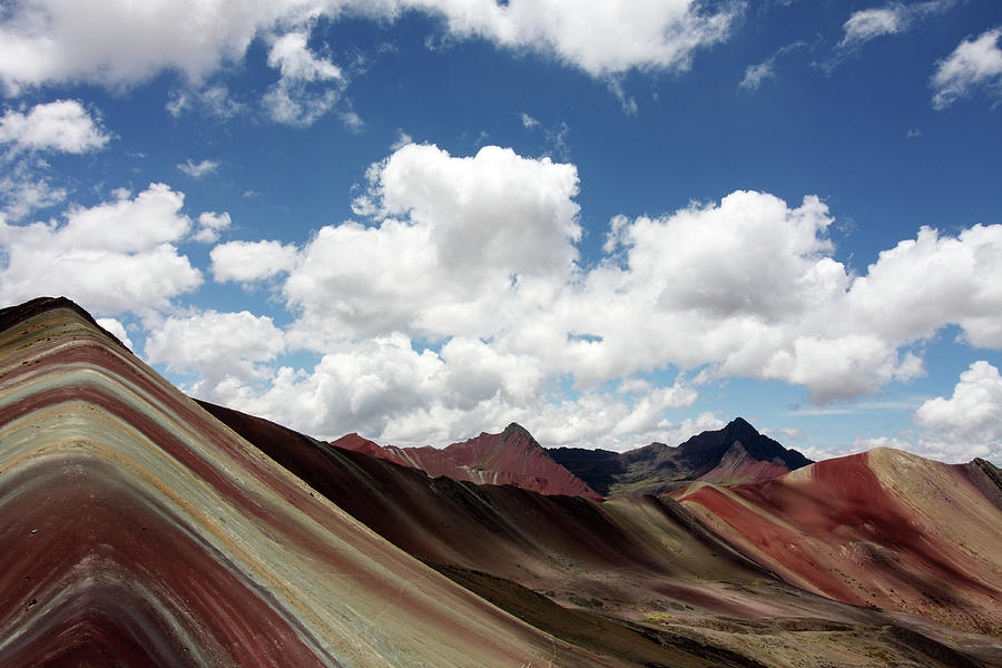 Rainbow Mountain Range, Peru Photograph by Aidan Moran