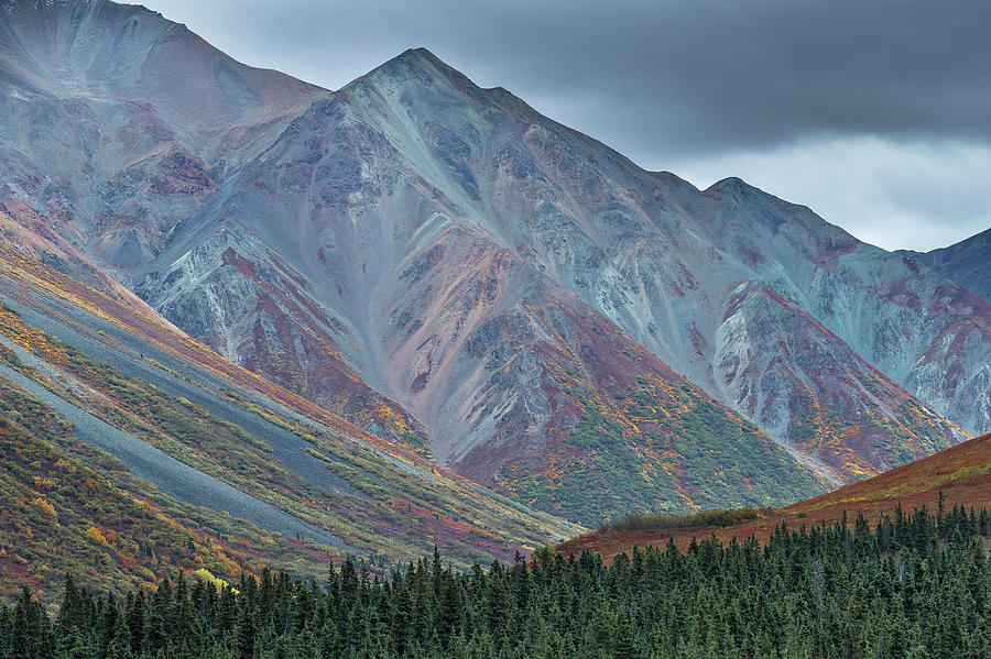 Rainbow Mountain Photograph by Scott Slone