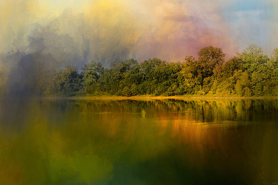 Rainbow of Color At The River Photograph by Jai Johnson