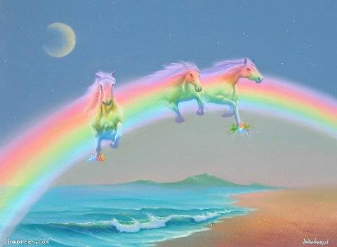 Rainbow of Life Painting by Jim Warren - Fine Art America