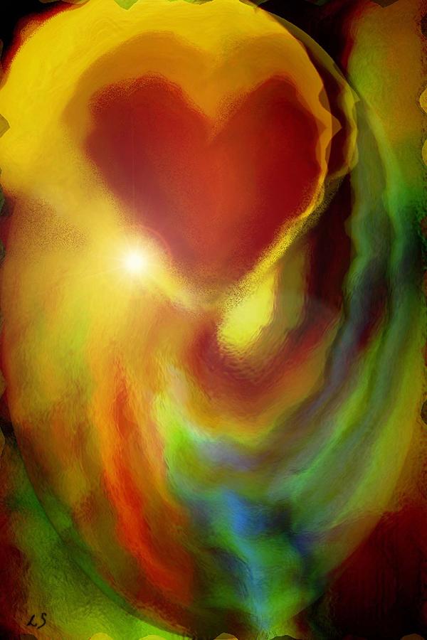 Rainbow Of Love Digital Art - Rainbow of Love by Linda Sannuti