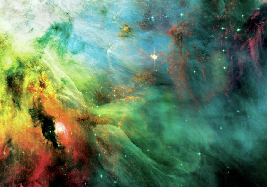 Space Photograph - Rainbow Orion Nebula by Jennifer Rondinelli Reilly - Fine Art Photography