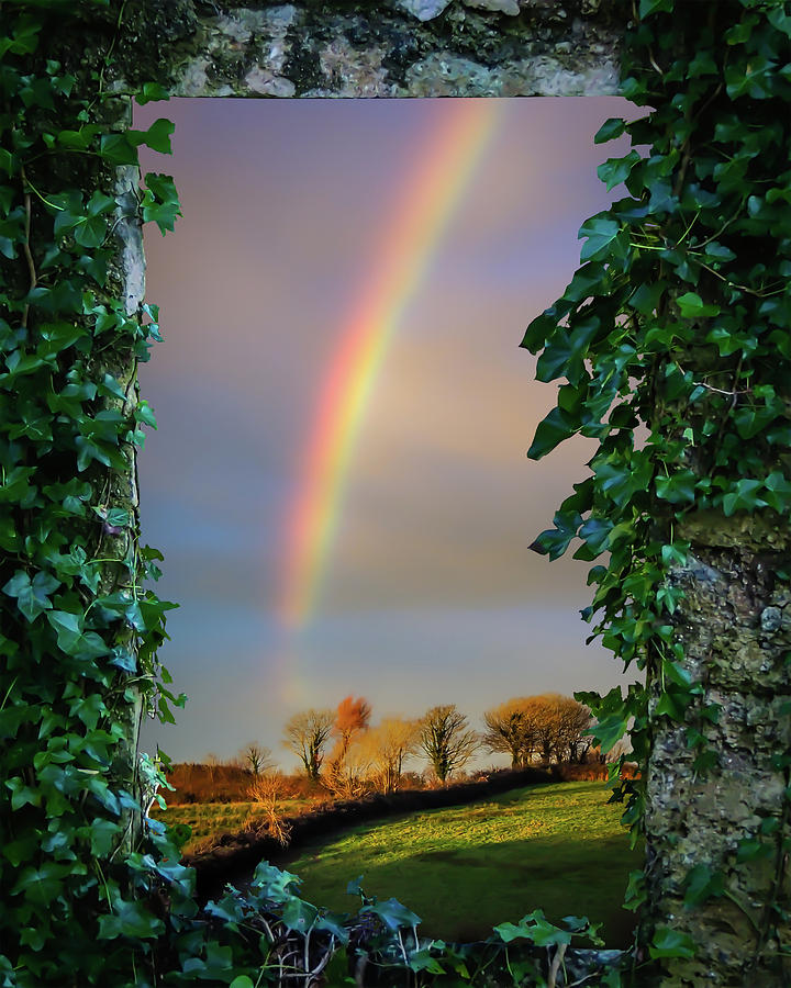 Ireland Photograph - Rainbow Over County Clare, Ireland, by James Truett Ireland Photograph - Rainbow Over County Clare, Ireland, by James Truett