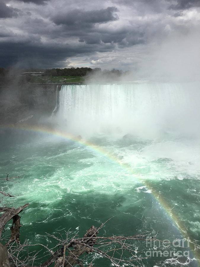 Rainbow Over Niagara Falls Photograph by Mary Sullivan