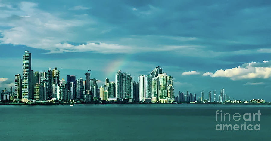 Rainbow Over Panama City by Camille Pascoe Rainbow Over Panama City by Camille Pascoe