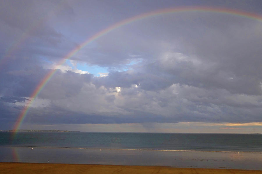 Rainbow Over Revere Beach North Shore Photograph by Toby McGuire