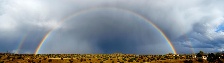 Rainbow Panorama Photograph by Mary Lee Dereske