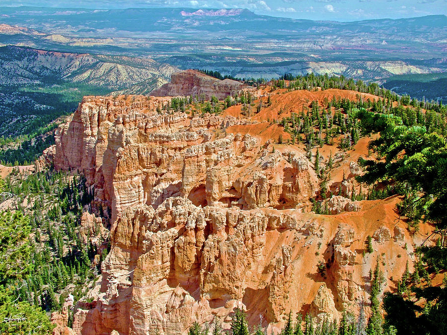 Rainbow Point in Bryce Canyon National Park, Utah Photograph by Ruth Hager