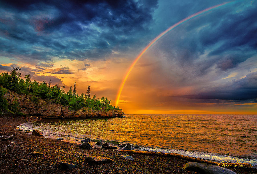 Rainbow Point Photograph by Rikk Flohr
