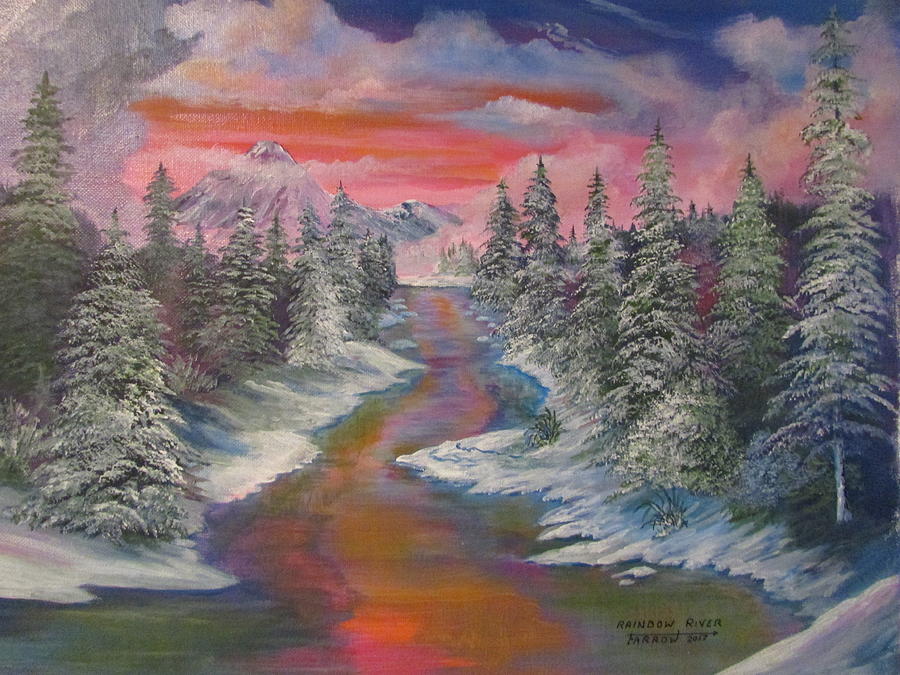  The Rainbow River Painting by Dave Farrow