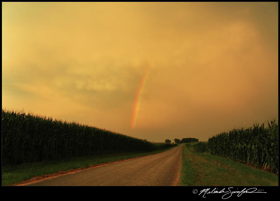 Summer Photograph - Rainbow Road by Melinda Swinford