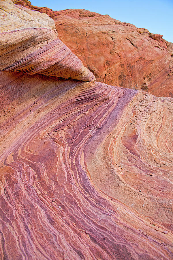Rainbow Rocks Near Fire Canyon Photograph by Kristia Adams