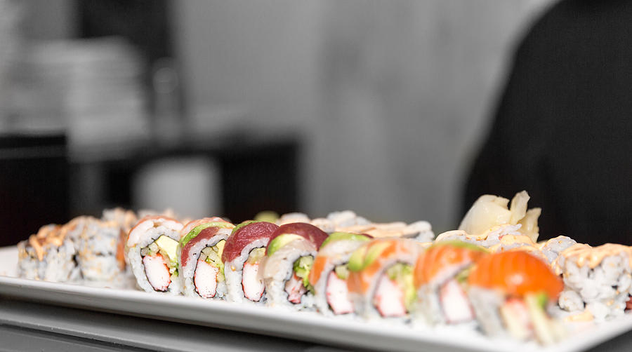 Rainbow Roll Sushi Monk Photograph By Pat Burns - Pixels