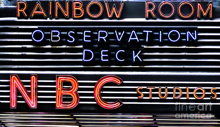 Rainbow Room HDR Photograph by Scott Evers