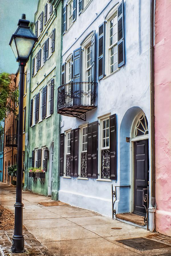 Rainbow Row Charleston South Carolina Photograph by Melissa Bittinger