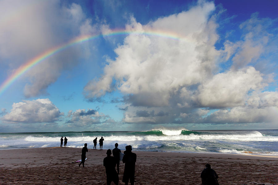 Rainbow Silhouettes Photograph by Sean Davey