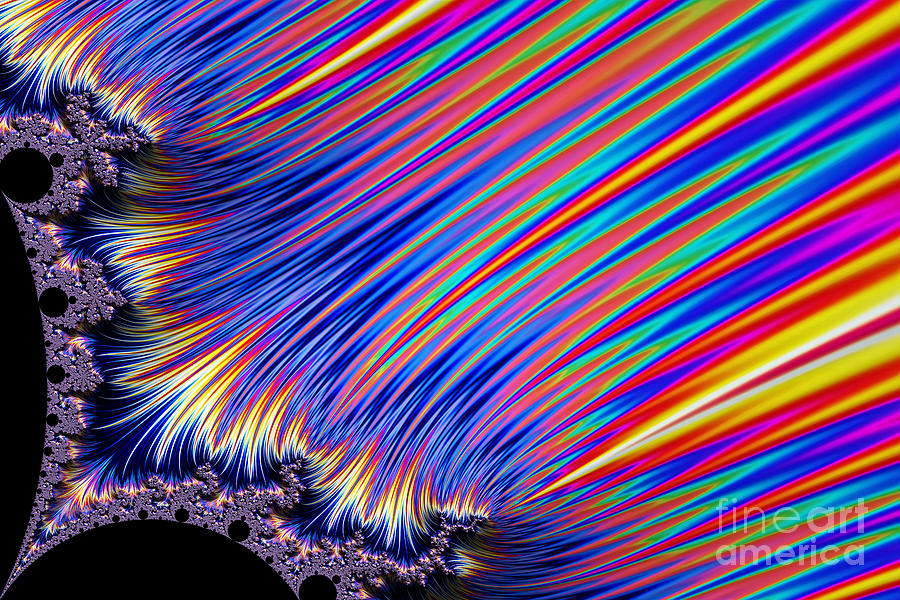 Rainbow Sparkle Digital Art by Steve Purnell