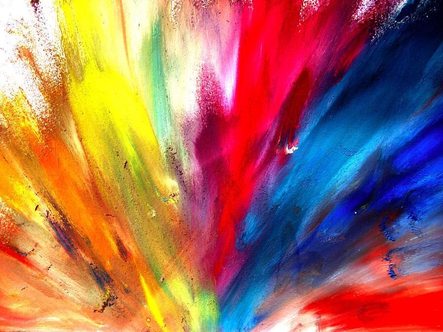 Rainbow spray Painting by Sumit Mehndiratta