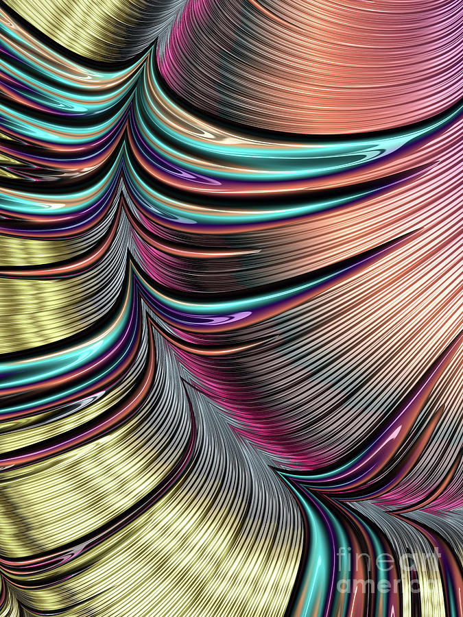 Space Digital Art - Rainbow Springs by John Edwards