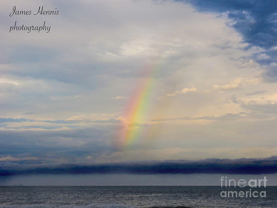 Rainbow Struck Photograph by Metaphor Photo