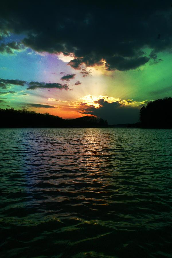 Rainbow Sunset Photograph by Adam LeCroy | Fine Art America