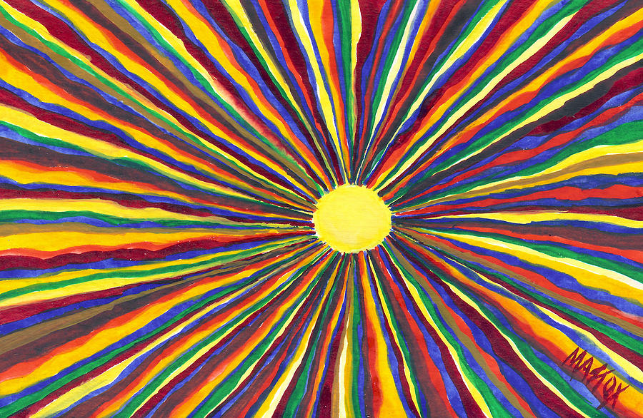 Sunshine Painting - Rainbow Sunshine by Tim Mattox