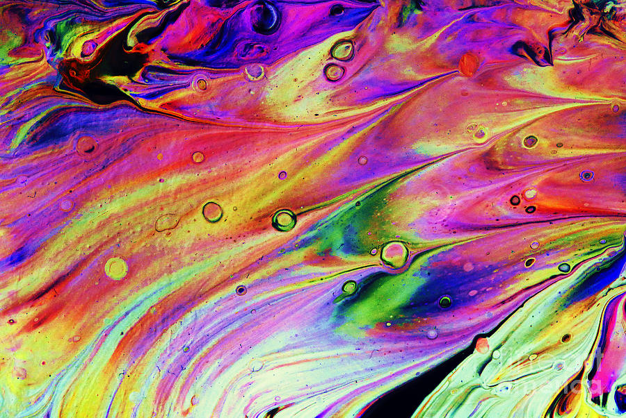 Rainbow Swirls Painting by Trudee Hunter - Fine Art America