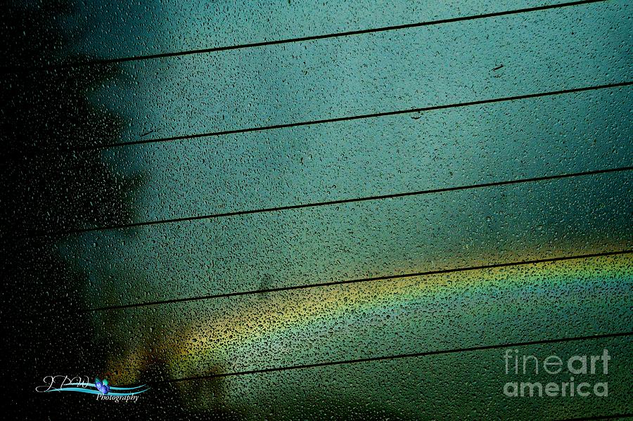 Rainbow Through The Glass Photograph