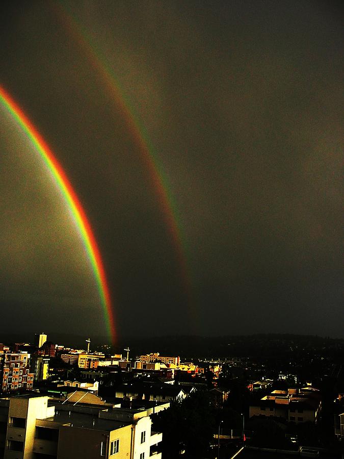 Rainbow Photograph by Tim Allen