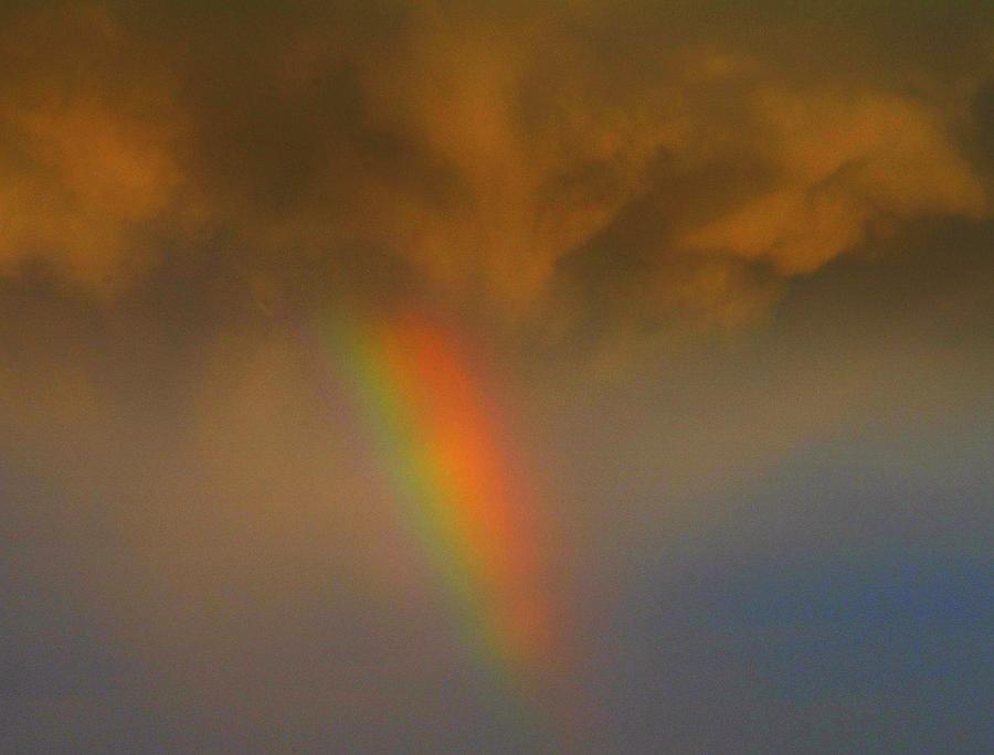 Rainbow tornado.. Photograph by Al Swasey
