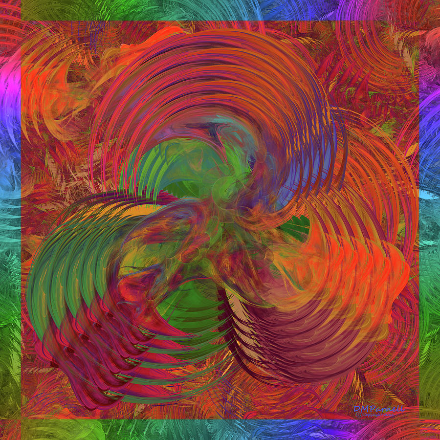 Rainbow Trifractals Digital Art By Diane Parnell - Fine Art America