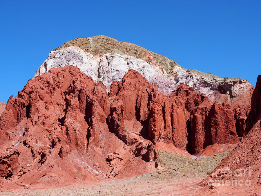 Rainbow Valley in the Atacama Desert of Antofagasta Chile Photograph by