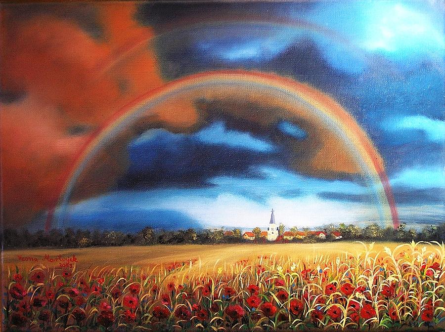 Rainbow Painting by Vesna Martinjak